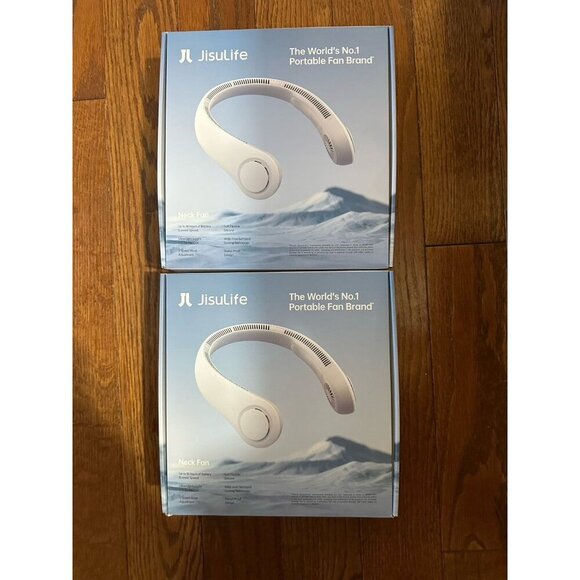 JisuLife Neck Fan - 2 pack - open box but unused - Picture 3 of 3